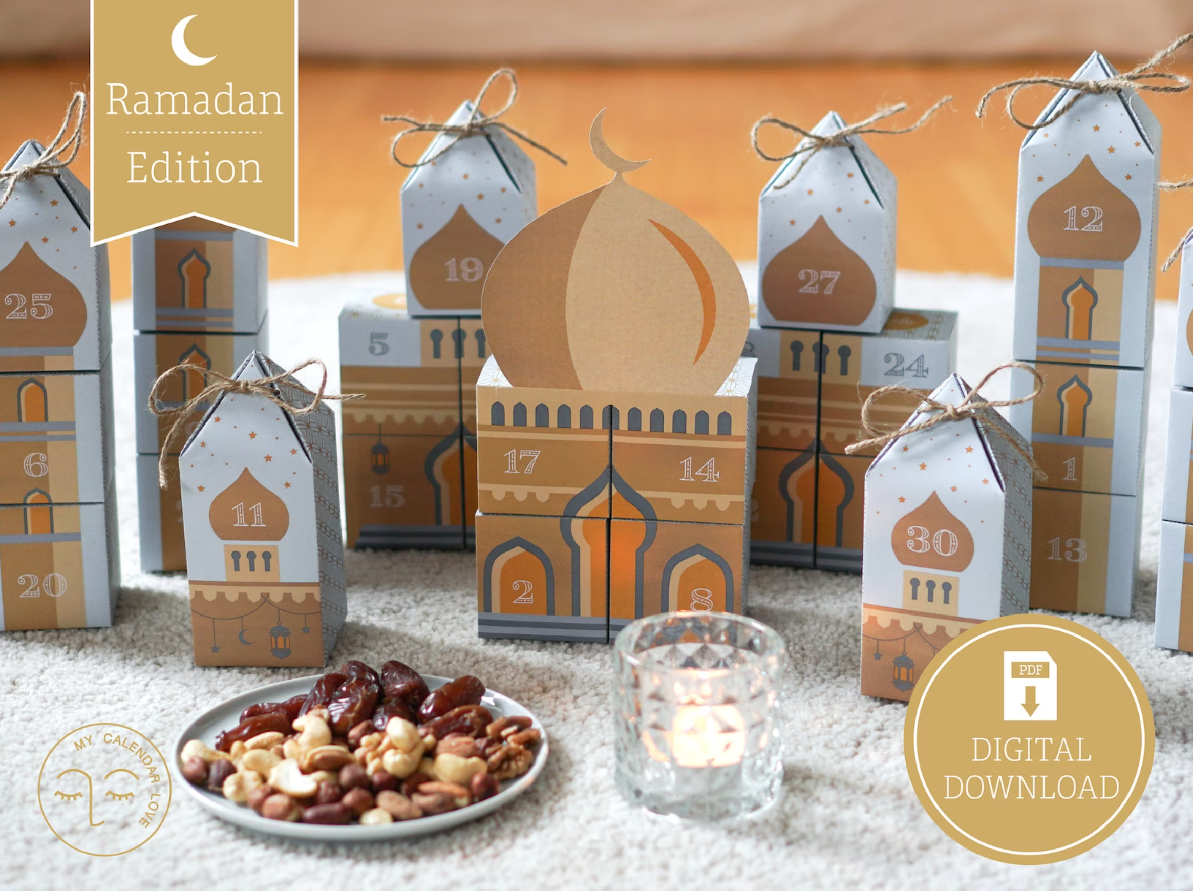 Ramadan Advent Calendar Printable